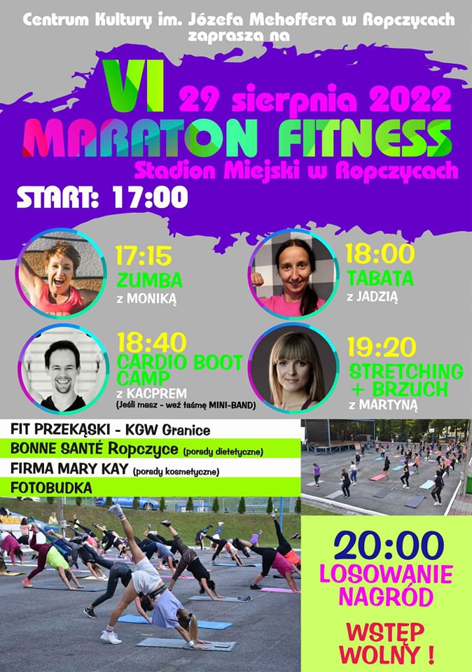 VI Maraton Fitness - szczegóły wydarzenia