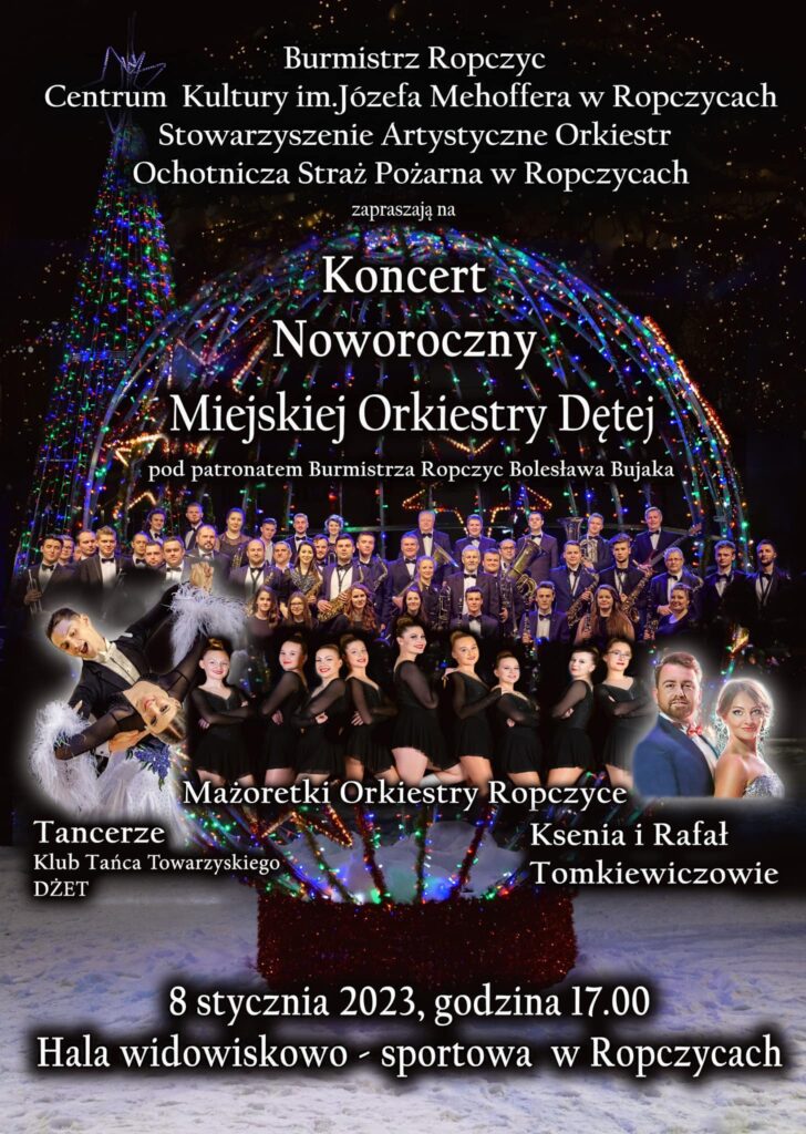 Koncert Noworoczny Miejskiej Orkiestry Dętej - informacje