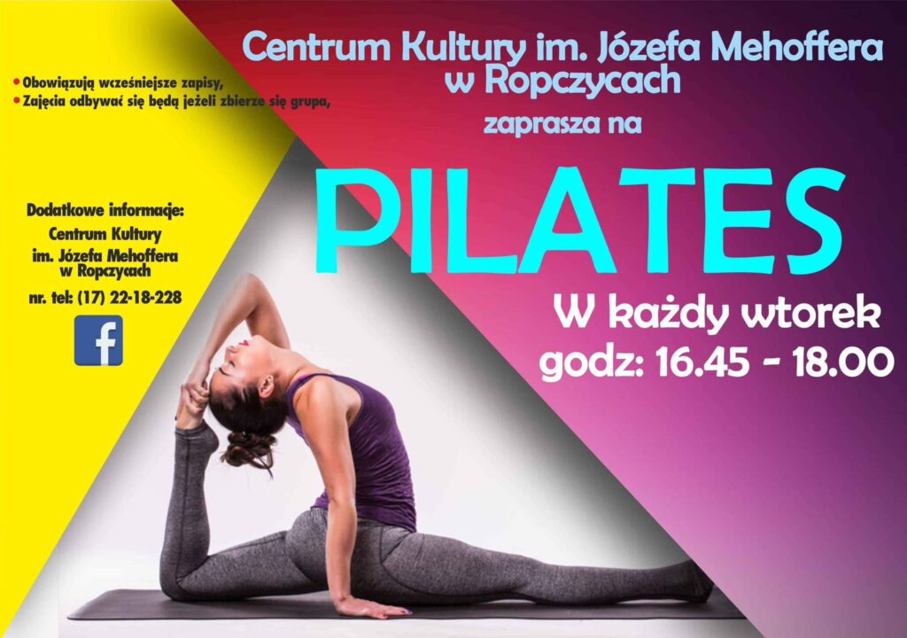 Zajęcia Pilates - informacje